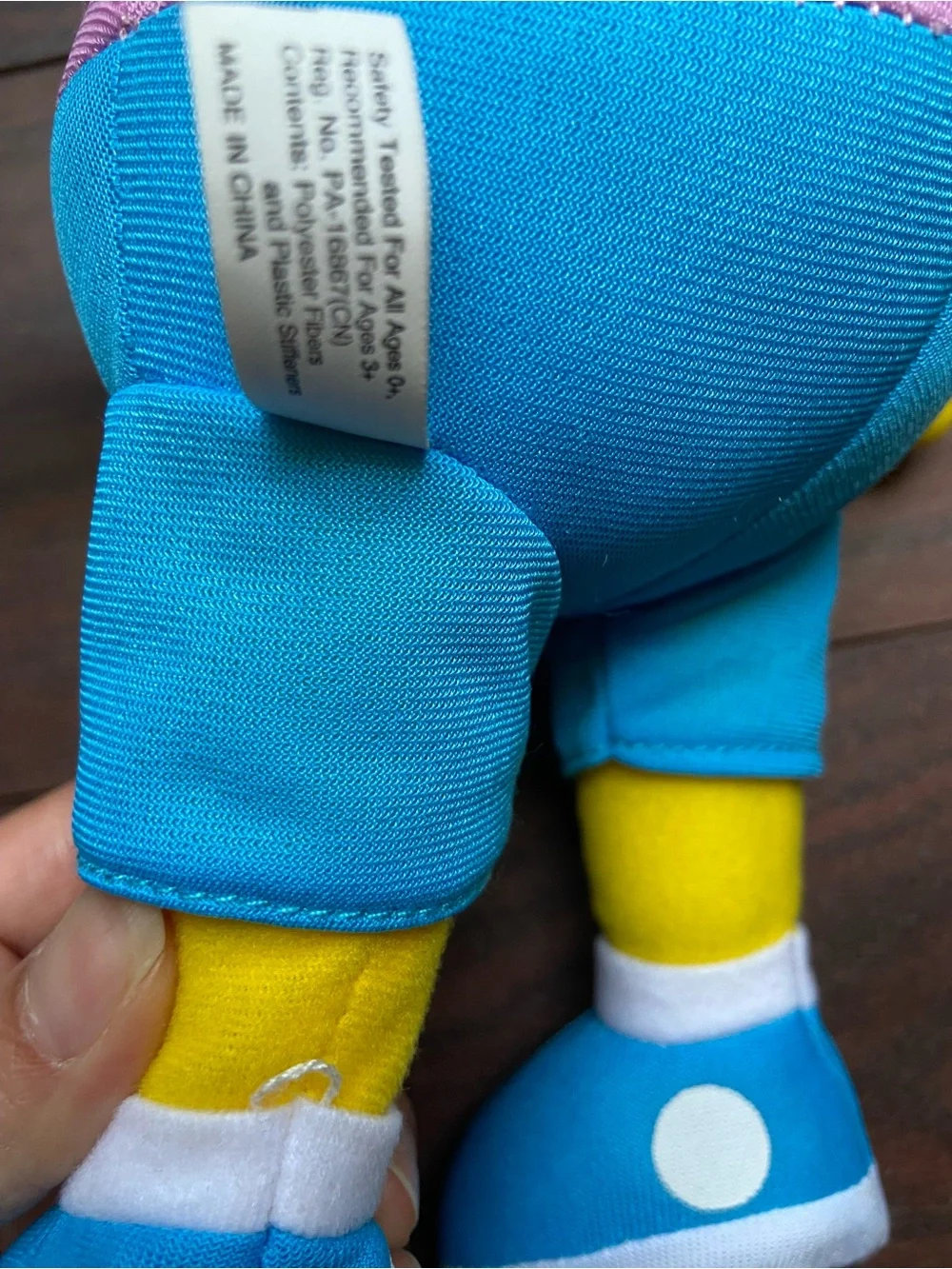 Bart Simpson Krusty The Clown Plush Doll Toy